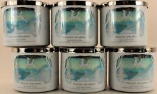 QTY 6 x Bath & Body Works FROSTED SPEARMINT 3 Wick 14.5 Oz Scented Candle