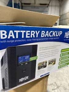 TRIPP LITE SMART1500LCDT 1500VA 900W UPS Back Up Smart Tower LCD AVR 120V USB. - Picture 1 of 5