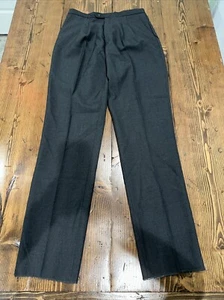 Superior Uniform Group Women's Size 12 Raw Hem Straight Leg Pants Black - Picture 1 of 16