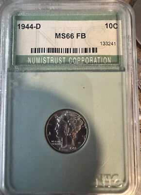 1944 D Dime Fb Fs501 - Image 1 of 4