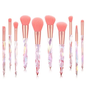 10 Stück/Set Kristall Make-up Pinsel Blending Rouge Concealer Puder Augen Kosmetik - Bild 1 von 6