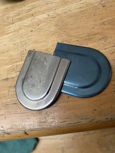 Vtg. NOS STAINLESS STEEL Chopper Harley Davidson Ignition Coil Covers  - Picture 1 of 4