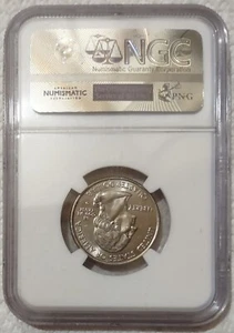 2004-D Wisconsin State Quarter Extra Leaf Low Leaf Variety NGC MS-64 - Picture 1 of 2