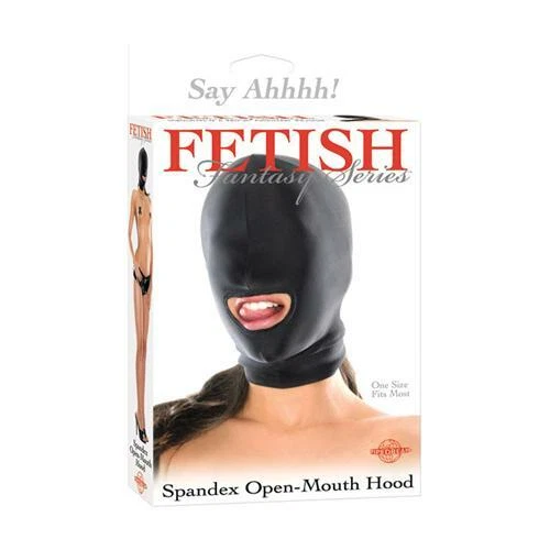 Capucha boca abierta Fetish Fantasy Spandex Foto 1 de 1