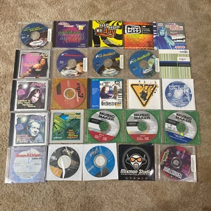 vintage sound production software huge lot 25 discs cd roms - Picture 1 of 7