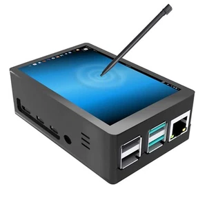 for Raspberry Pi 4 Touch Screen with Case, 3.5 inch Touchscreen with Fan, 320... - Picture 1 of 9