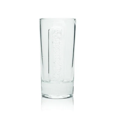 Jägermeister Glas 0,1l Tumbler "On Ice" Relief Gläser Flying Hirsch Kontur Bar