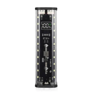 Portable DIY Charger 22.5W PD Fast Charge 3 Devices Simultaneous LED Display - Photo 1 sur 12