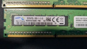8GB PC3-12800E (Samsung M391B1G73QH0-YKO) Server Memory RAM - Picture 1 of 2