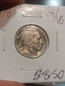 1918 Buffalo Nickel. Above Average Details! NICE! - Picture 1 of 3
