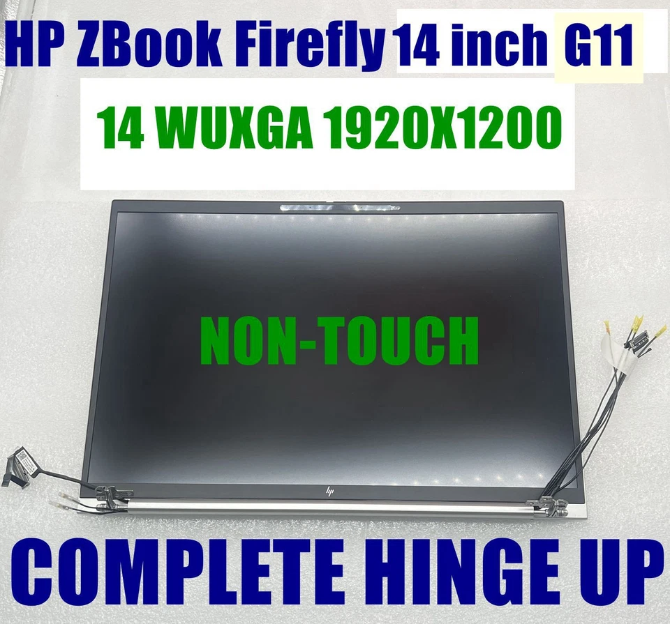 Replacement For HP ZBook Firefly G11 14INCH LCD Display Touch Screen Hinge Up - Image 1 of 1