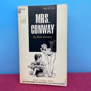 Mrs. Conway Blake Simmons Adult Classic Series ORW-7125 Vintage Sleaze 1970 - Bild 1 von 7