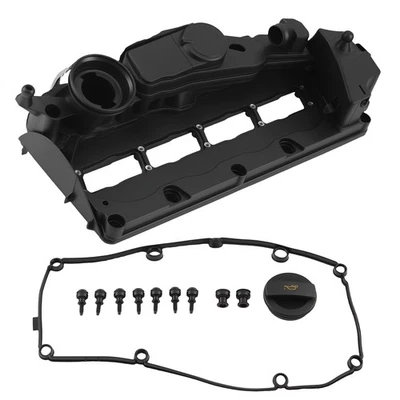 Cylinder Head Cover Kit for VW Audi 2.0 TDI 03L103469K with Mounting Set - Image 1 of 4