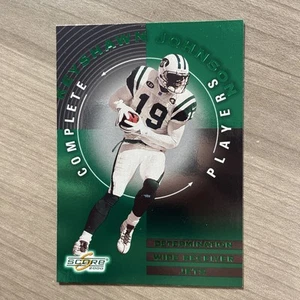 2000 Score Complete Players Keyshawn Johnson #CP 19 GREEN PARALLEL (RARE) - Picture 1 of 4