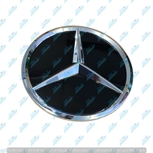 MERCEDES E CLASS W213 2016-22 CENTRE GRILLE CHROME EMBLEM BADGE A0008173200 - Picture 1 of 7