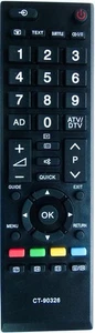 Ersatz Fernbedienung passend für Toshiba Fernseher CT-90326 CT90326 - Bild 1 von 1