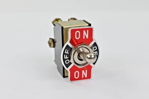 Reversing Switch D.P.D.T. Center Off E3 Model Rectifier Corp. #08817 - Picture 1 of 5