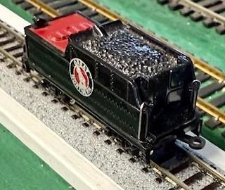 N scale Bachmann GN Steam engine tender w/o power pick up, Rapido coupler - Image 1 of 1