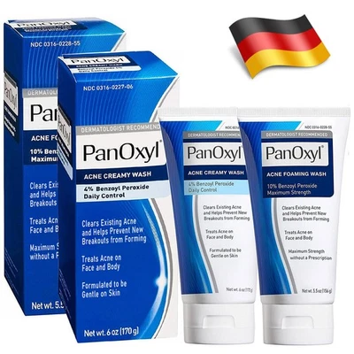 PanOxyl, Acne Foam Wash, Benzoyl Peroxide 10% Maximum Strength, 5.5 oz - Image 1 of 4