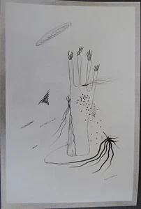 Yves Tanguy  originales großes Vintage Foto - Bild 1 von 5