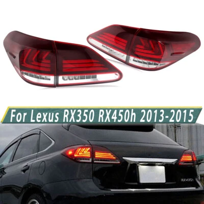 Nuevas luces traseras LED para Lexus RX350 RX450h 2010-2015 con señales de giro secuenciales Foto 1 de 4