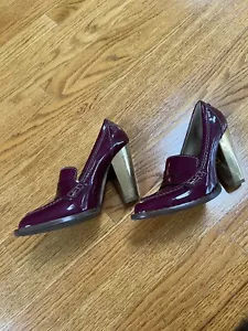 Zapatos de salón Dolce & Gabbana en Borgoña talla 37,5 - Imagen 1 de 7
