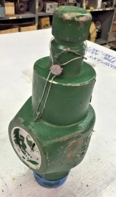 HYDROSEAL 12AG8M0V00/D0 2" Pressure Relief Valve Set @ 125-Psi, 1180 SCFM - Image 1 of 4