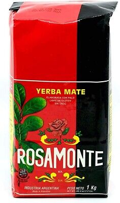 Rosamonte Yerba Mate Traditional Tea, 1 Kg NEW • 24.61$