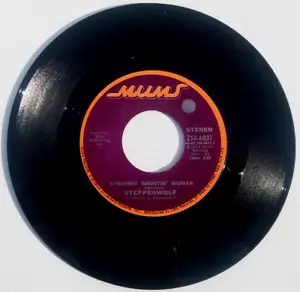STEPPENWOLF - Straight Shootin' Woman/Justice Don't Be Slow - Vinyl 45rpm 1974 - Imagen 1 de 4