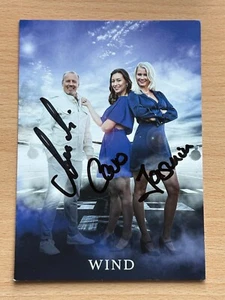Wind Autogrammkarte original signiert #S3493 - Picture 1 of 1