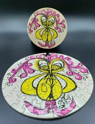 1968 Springbok Mini Thingie Puzzle "Dmitri" by Sandy Miller 7" PZL9005 Missing 1 - Image 1 of 4