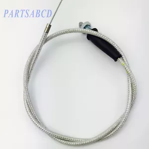 Cable acelerador de acero de 36 pulgadas universal 36" trenzado blanco - Imagen 1 de 3