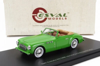 CISITALIA - 202 SC FARINA CABRIOLET dal 1947 al 1/43 di ESVAL MODEL EMEU43076A - Immagine 1 di 2