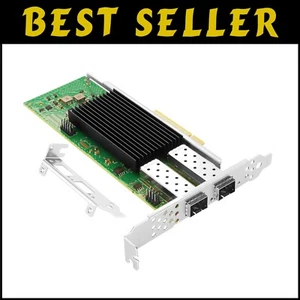 High-Speed 25Gbps Dual Port PCIe Ethernet Network Card for Versatile OS Support - Photo 1/9