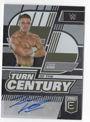Tyson Kidd 2023 Panini Donruss Elite WWE Turn of the Century Autograph Card - Image 1 of 2