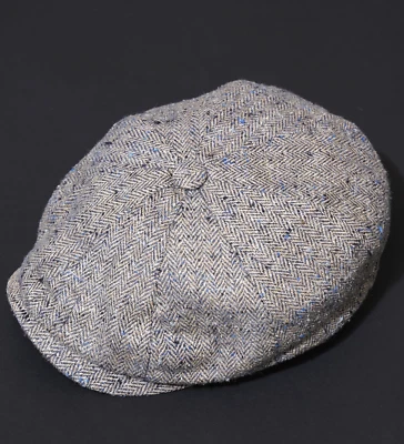 Sombrero de panadero STETSON gorra plana MEDIANO para hombre seda espiga celebridad noticiero 56 Foto 1 de 4