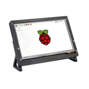7" 1024x600 Touch Screen HDMI IPS LCD Display Monitor Case Raspberry Pi 5 4B 3B+ - Picture 1 of 8