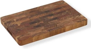 Großes Holz Schneide Schneide Schneide Käsebrett für Küche Natur Akazienholz - Bild 1 von 7