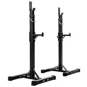 Supporto bilanciere rastrelliera rack e dip manubrio sollevamento pesi squat - Foto 1 di 7