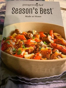 NEW Pampered Chef Season's Best Cookbook (Made At Home) Fall Winter 2019 - Picture 1 of 1