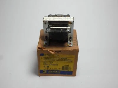 Square D 9070EO17D2 Industrial Control Transformer 240/480V 24V - NEW Surplus! - Image 1 of 4