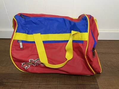 VINTAGE Ingear Iguana Rolling Duffle Carry On Bag Red and Yellow - Image 1 of 4