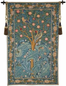 Woodpecker French Wall Tapestry By William Morris Home Deco 138 X 68 cm - Picture 1 of 2