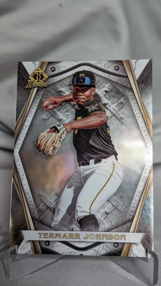 Termarr Johnson 2022 Bowman Draft Invicta BI-4 Pirates - Image 1 of 2