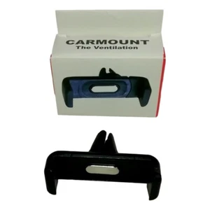 Support Téléphone Smartphone Voiture sur Grille Ventilation Auto Main Libre - Photo 1/2