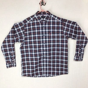 Ariat Men’s Large Pro Series Stretch Long Sleeve Button Up Plaid Cowboy Western - Picture 1 of 5