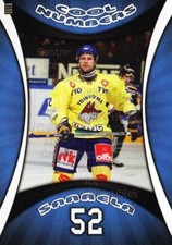 2008-09 Finnish Cardset Cool Numbers Blue #11 Pasi Saarela