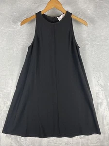 Charles Henry Womens Size XS Shift Dress Sleeveless Black High Neck - Picture 1 of 6