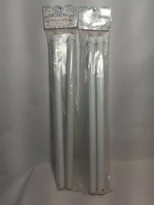 4er-Pack tropffreie 15 Zoll Spitzkerzen unparfümiert, weiß 15 Zoll, Hochzeit/Formell - Bild 1 von 4