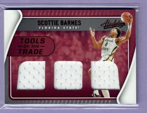 2022 Chronicles Draft Picks Tools of the Trade Scottie Barnes lámina roja #/199 SP - Imagen 1 de 2